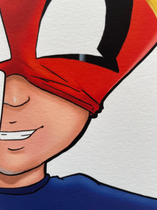 Close up of quality cotton paper fibres