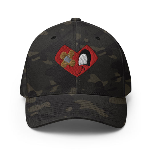Flex Warrior Crown Structured Twill Cap