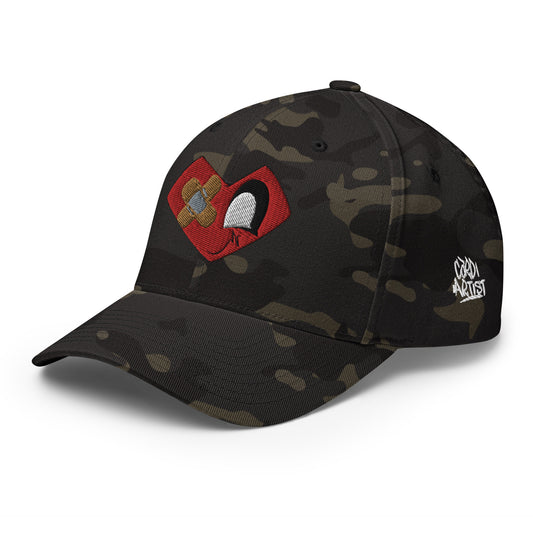 Flex Warrior Crown Structured Twill Cap