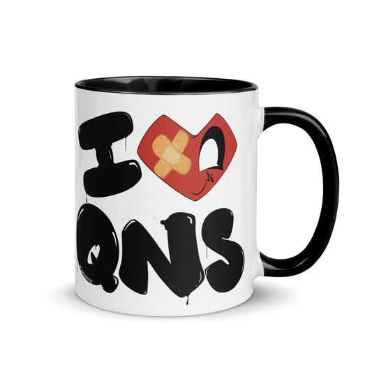 I Heart Queens NY Ceramic Mug